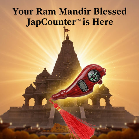 (BUY 1 GET 1 FREE) Japcounter™ Jaap Moksh Yantra - Digital Tally Counter